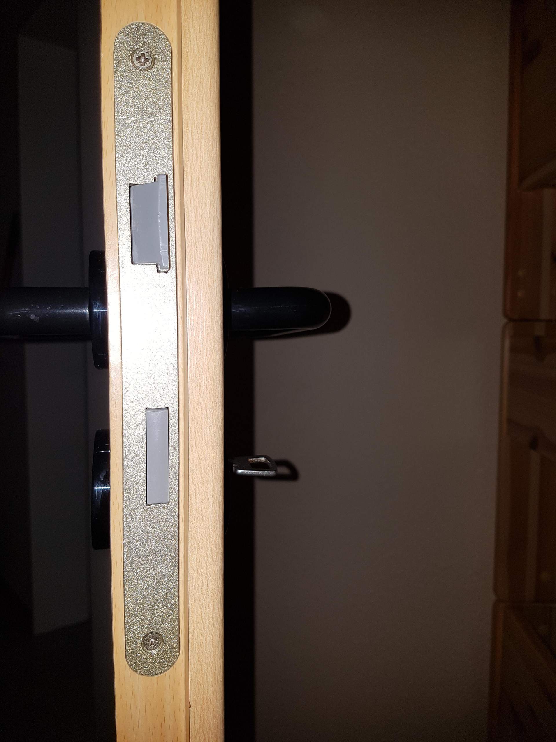 Sind alle Zimmertüren Einsteckschlösser gleich? (Haus, Handwerk, Tür)