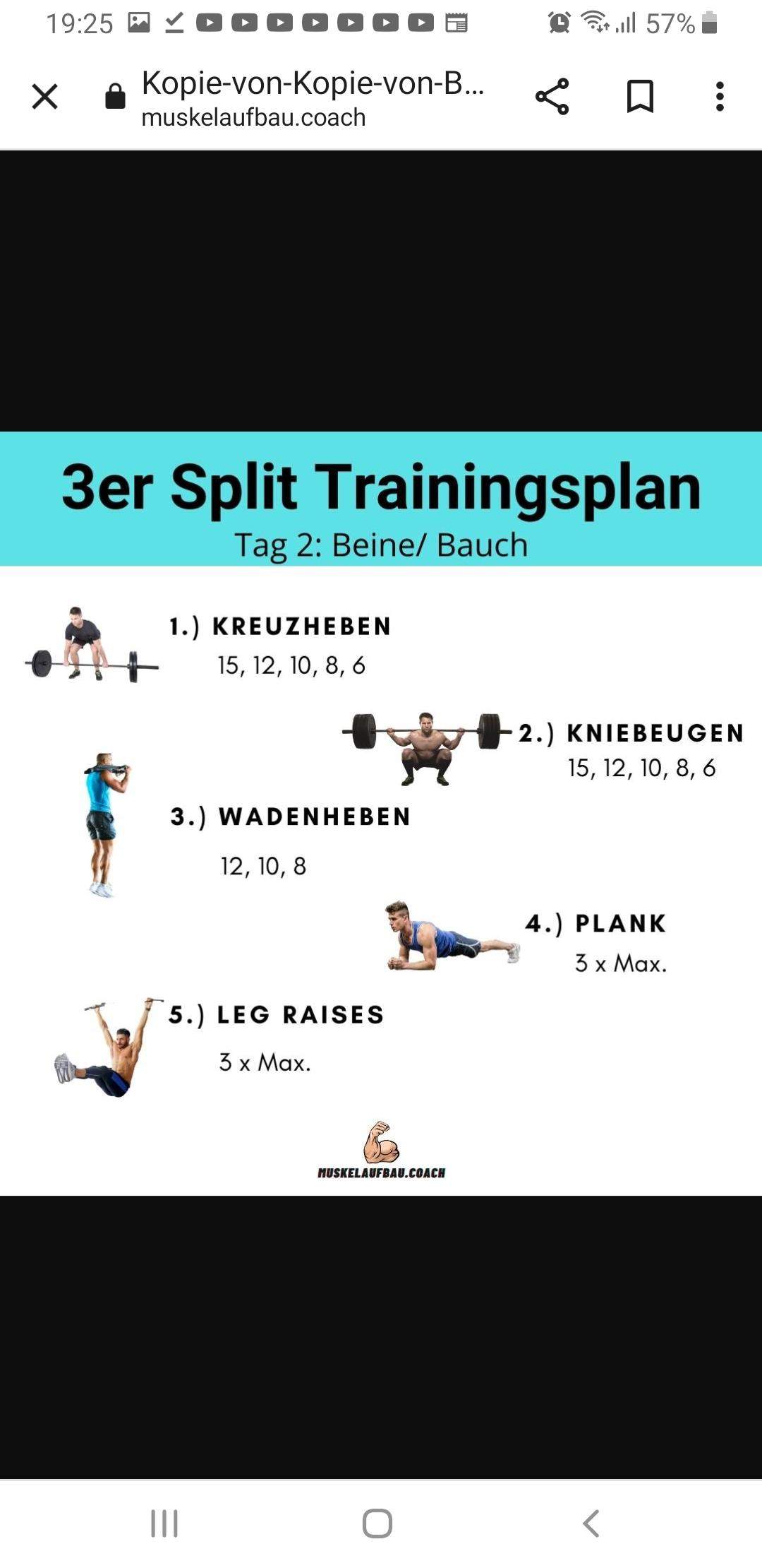 Sind das einer der effektivsten GanzkörperTrainingspläne? (Körper, Muskeln, Trainingsplan)