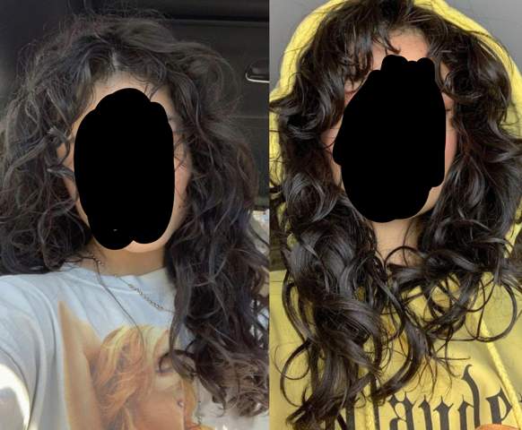 Sind das schwarz gefärbte Haare oder Natur?