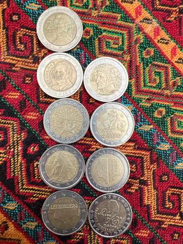 Sind die 2€ Münzen selten oder Etwas wert?