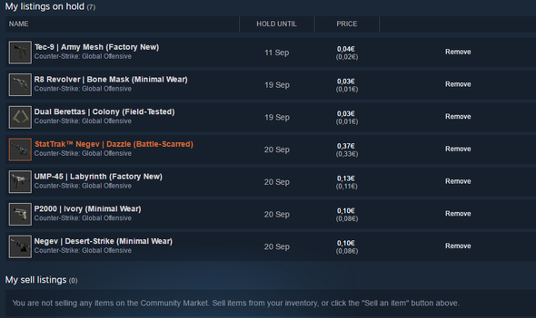 On Hold - (Steam, Counter-Strike, Markt)