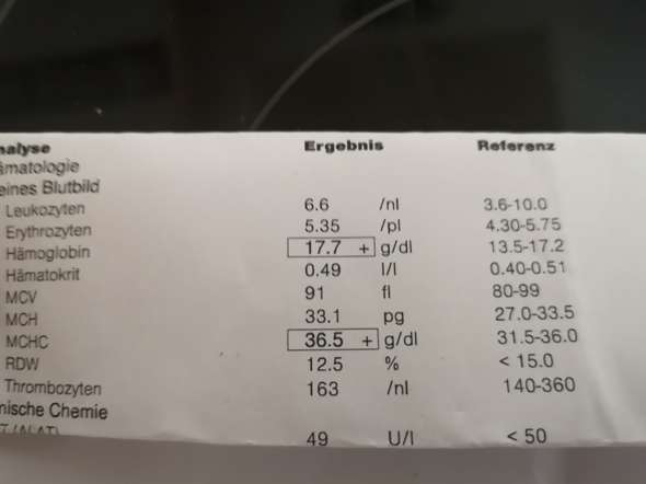 Sind Die Blutwerte Ok Da Sind 2 Erhohte Werte Gesundheit Und Medizin Blut Sind Die Blutwerte Ok Da Sind 2 Erhohte Werte Gesundheit Und Medizin Blut