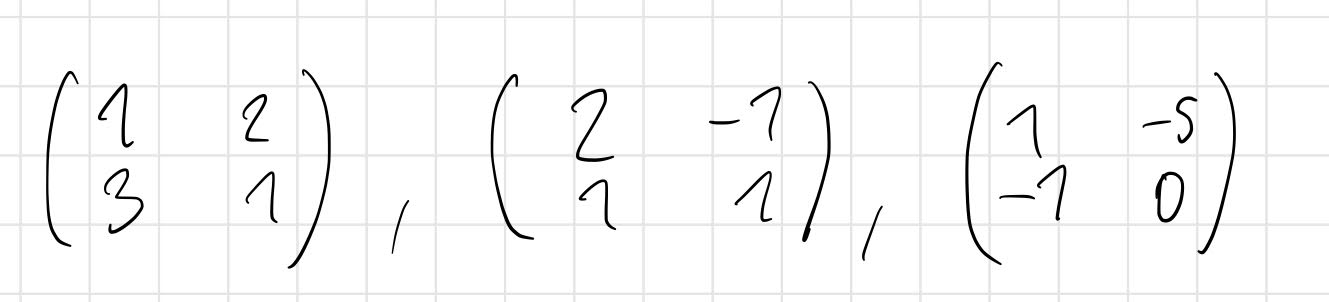 Sind die Matrizen linear unabhängig? (Gleichungen, Vektoren, Matrix)