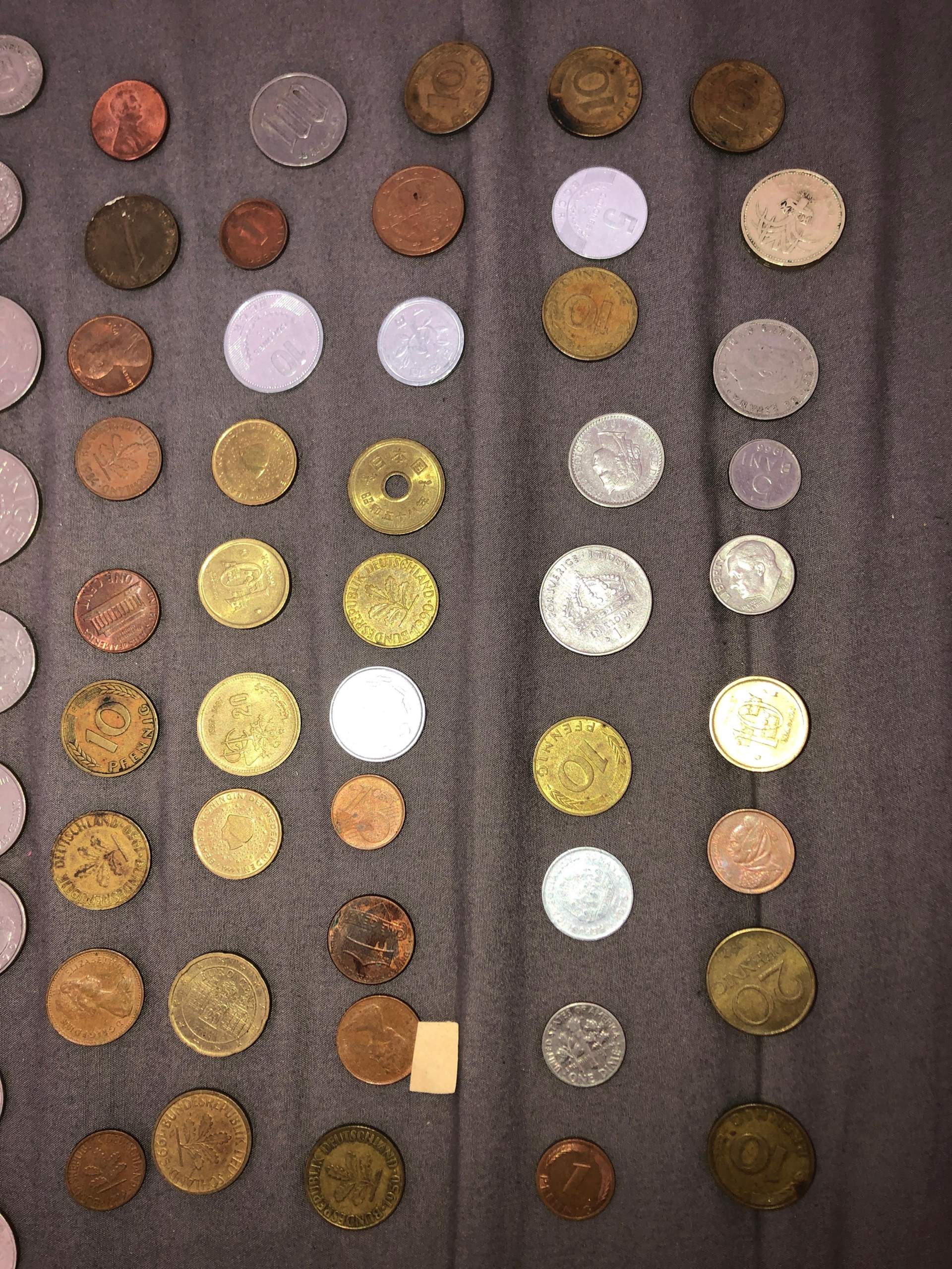 Sind die Münzen besonders? (Geld, Wert, sammeln)