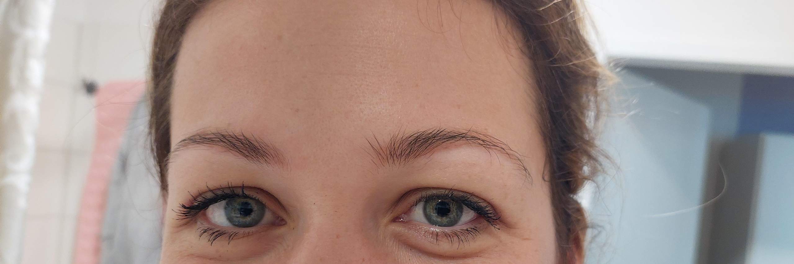 Sind die Powder Brows zu breit geworden? (Frauen, Kosmetik, MakeUp)