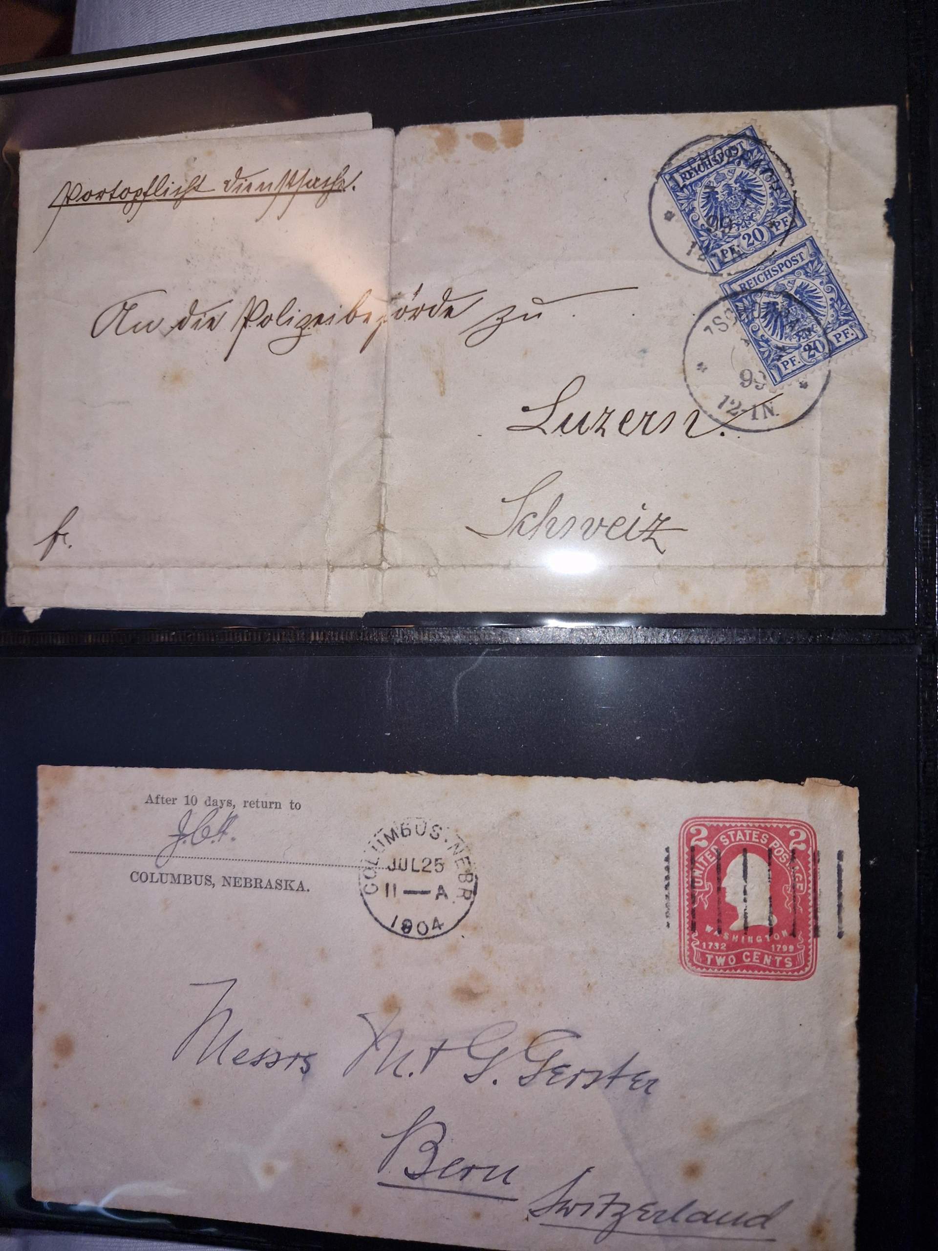 Sammlermarke: Dt. Post China 6II Steiler Aufdruck (Ausgabe 1898) – Original-Briefmarke Für Sammler