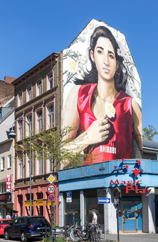 Sind diese Kunst Graffiti in Köln echt (Wikipedia)?
