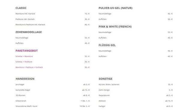 Sind Diese Preise Normal Oder Zu Teuer Nagelstudio Hand Nagel