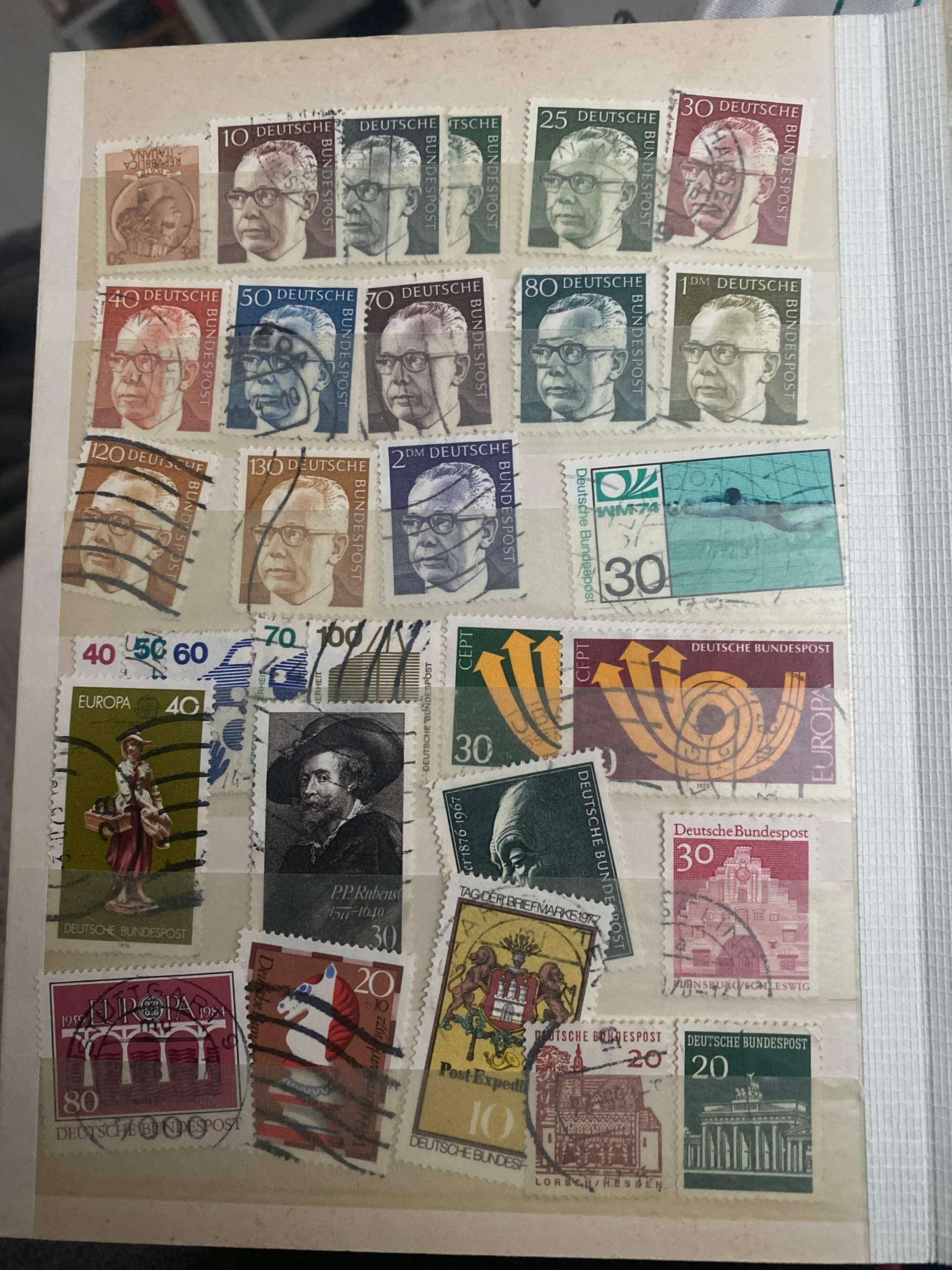 Sind hier wertvolle Briefmarken? (Wert)