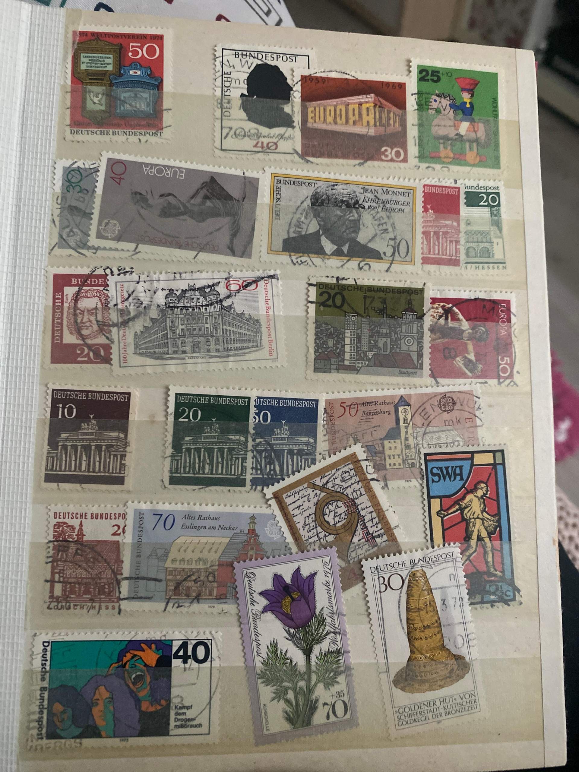 Sind hier wertvolle Briefmarken? (Wert)