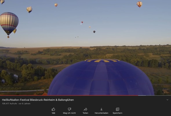 Sind so viele Heißluftballons nebeneinander nicht eigentlich total gefährlich? Die Ballons kann man ja nicht steuern, was wenn sie gegeneinander prallen (Foto)?