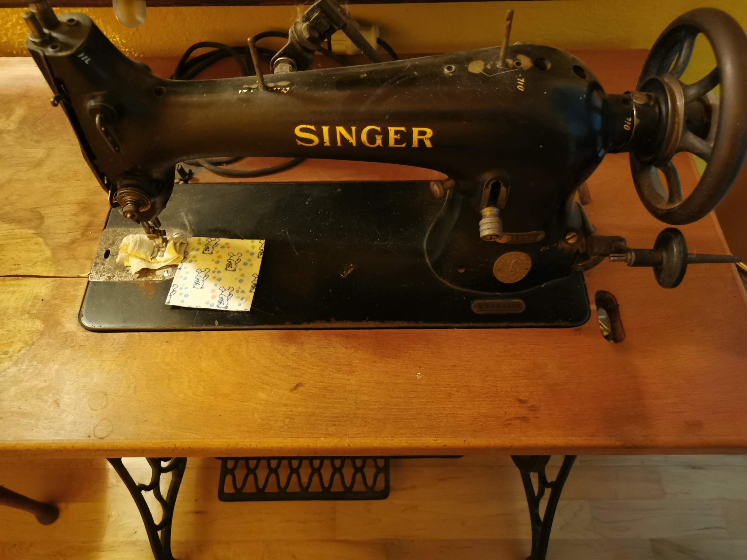 Singer Nähmaschine 3LK32 mit Gusseisentisch Wert? (Alter, Wertschätzung)