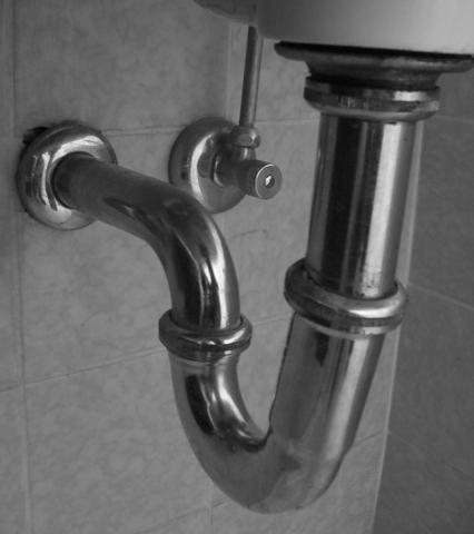 Beispielfoto Abflussrohr - (Sanitär, Bad, Badezimmer)