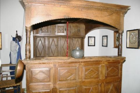 Sitzstellung beim Schlafen in Vor-vorigen Jahrhundert