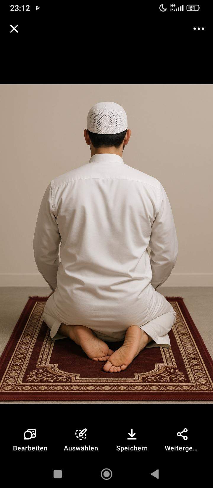 Sitzt man so im letzten rakah? (Islam, Muslime, Koran)