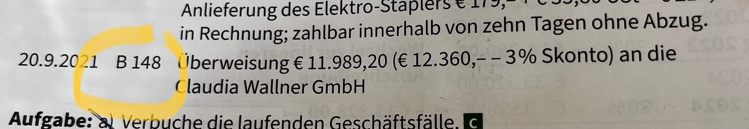 Skonto berechnen? (Mathematik, Rechnungswesen)