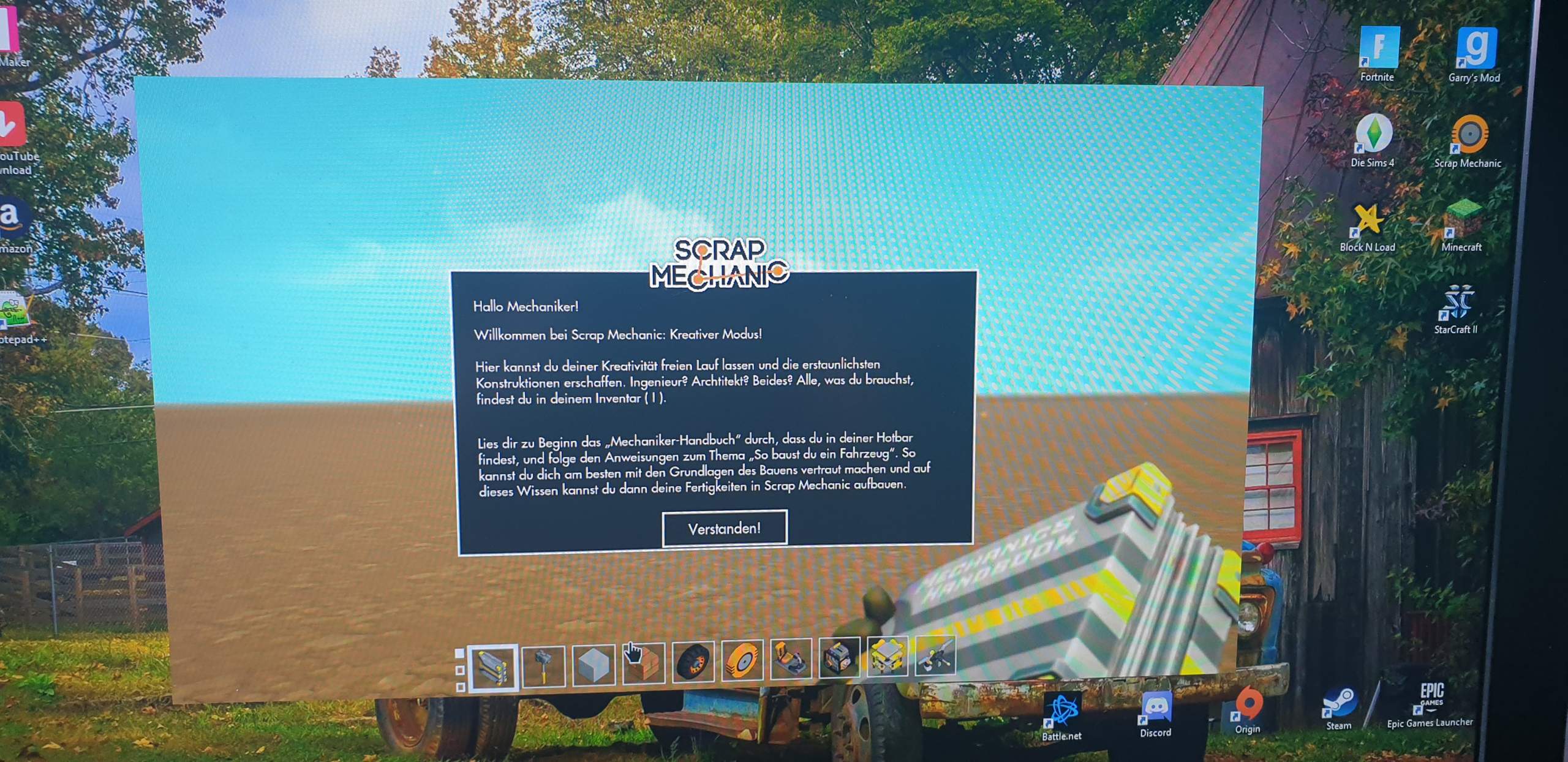 Skript Scrap Mechanic Vollbild Computer Technik Spiele Und Gaming