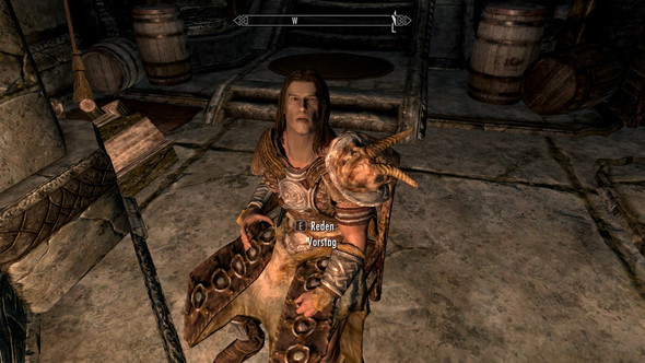 Bild 2: NPC Mann mit grauem Gesicht - (Computer, Games, skyrim)