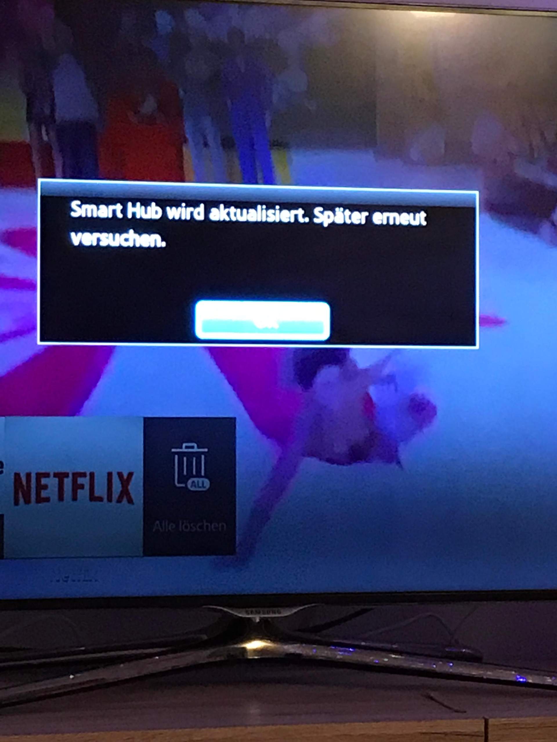 Smart Hub Wird Aktualisiert Versuchen Sie Es Später Erneut