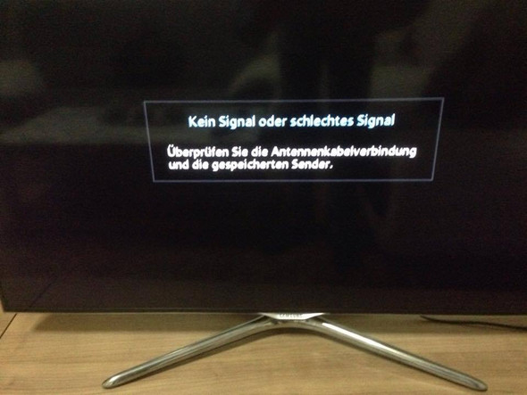 Smarttv kein Signal? Obwohl alle Funktionen laufen? (Smart TV, DVB-T)
