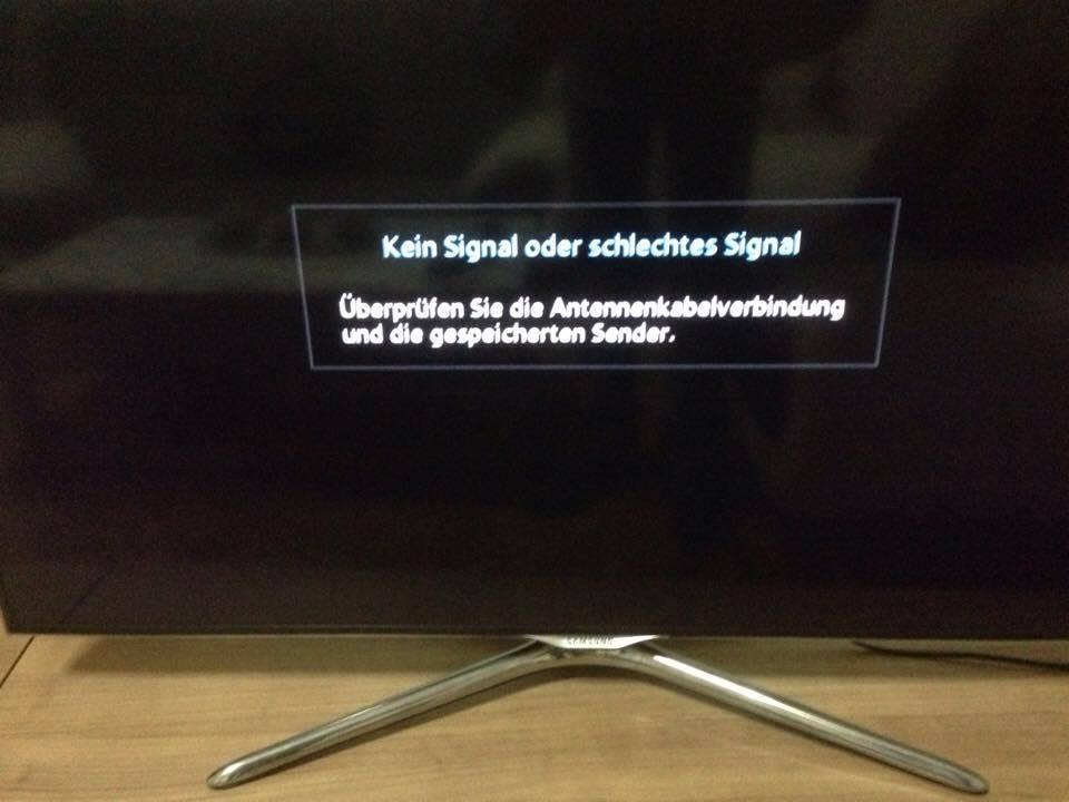 Kein Signal Tv