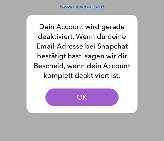 Snapchat Account Deaktiviert Bzw Geloscht Wie Kann Ich Es Ruckgangig Machen Internet