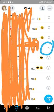 Was hat das X-Symbol bei Snapchat zu bedeuten? Was hat das X-Symbol bei Snapchat zu bedeuten?