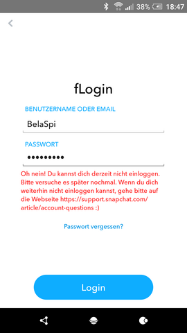 Snapchat registrieren Snapchat registrieren