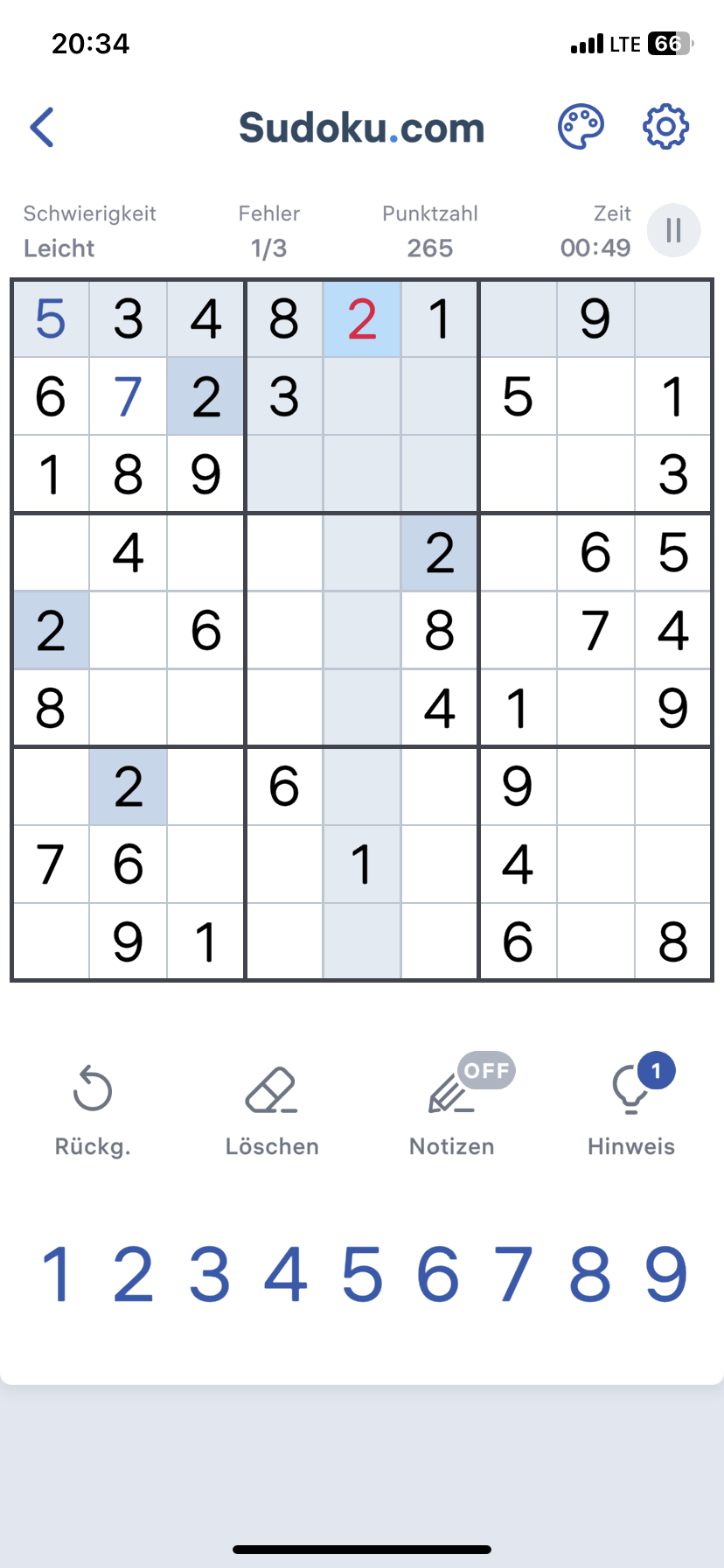 Sodoku? (Logik, Sudoku)