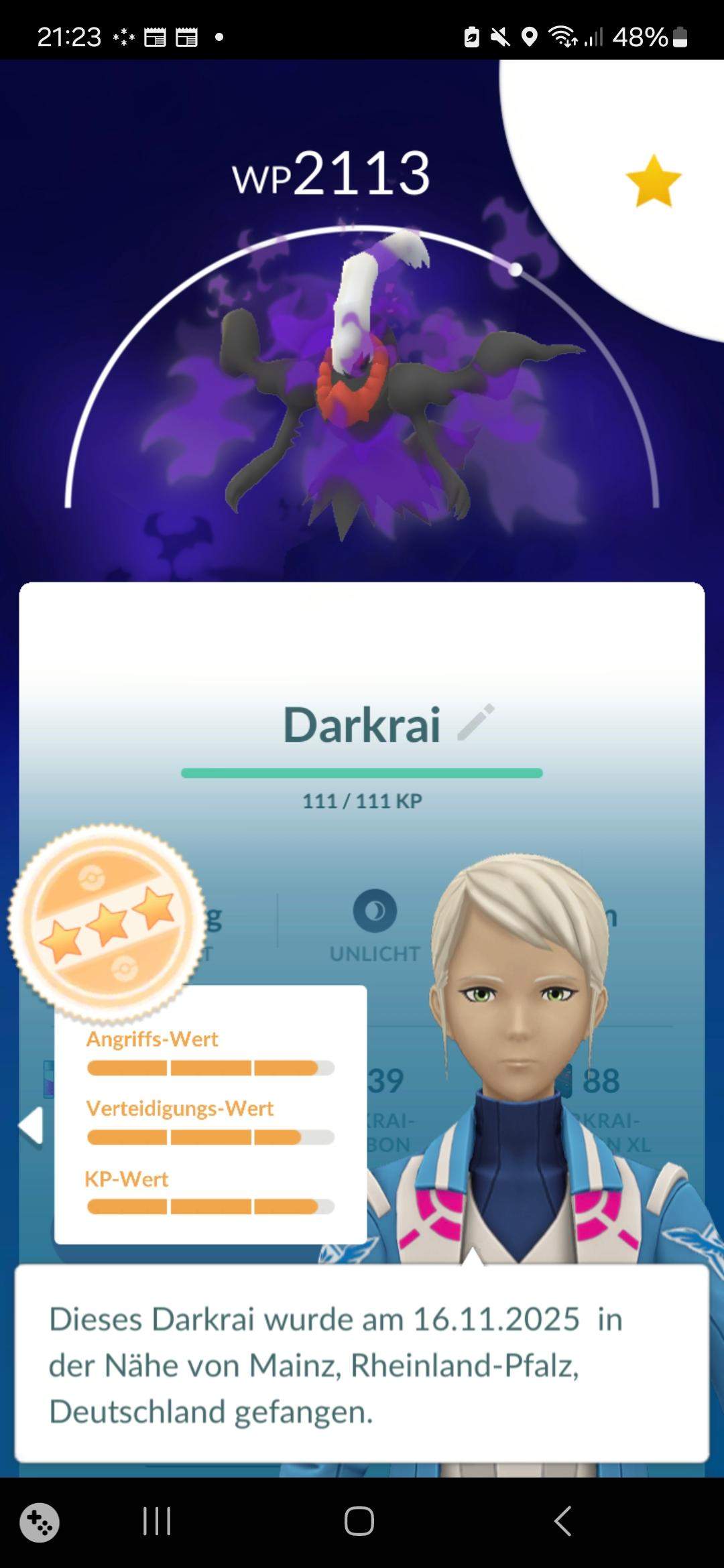 Soll ich dieses Darkrei Erlösen? (Pokemon, Pokemon Go)