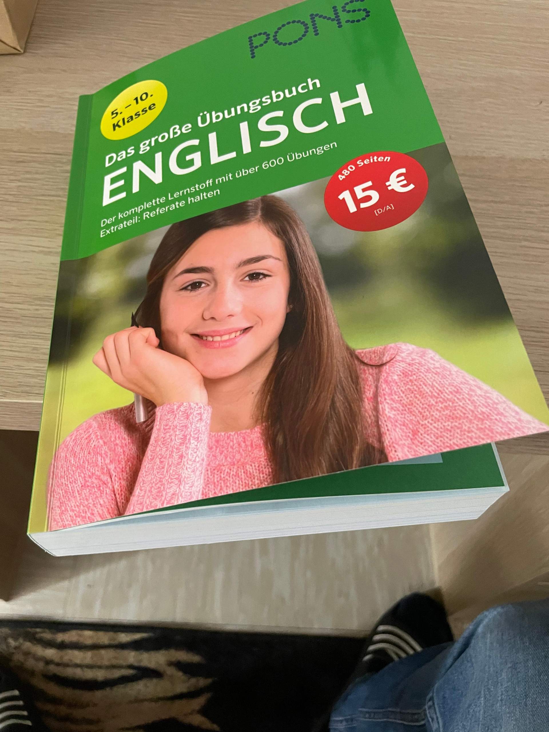 Soll ich jeden Tag 5 Seiten von diesem Buch lernen. Mein Englisch ist sehr sehr schlecht, und