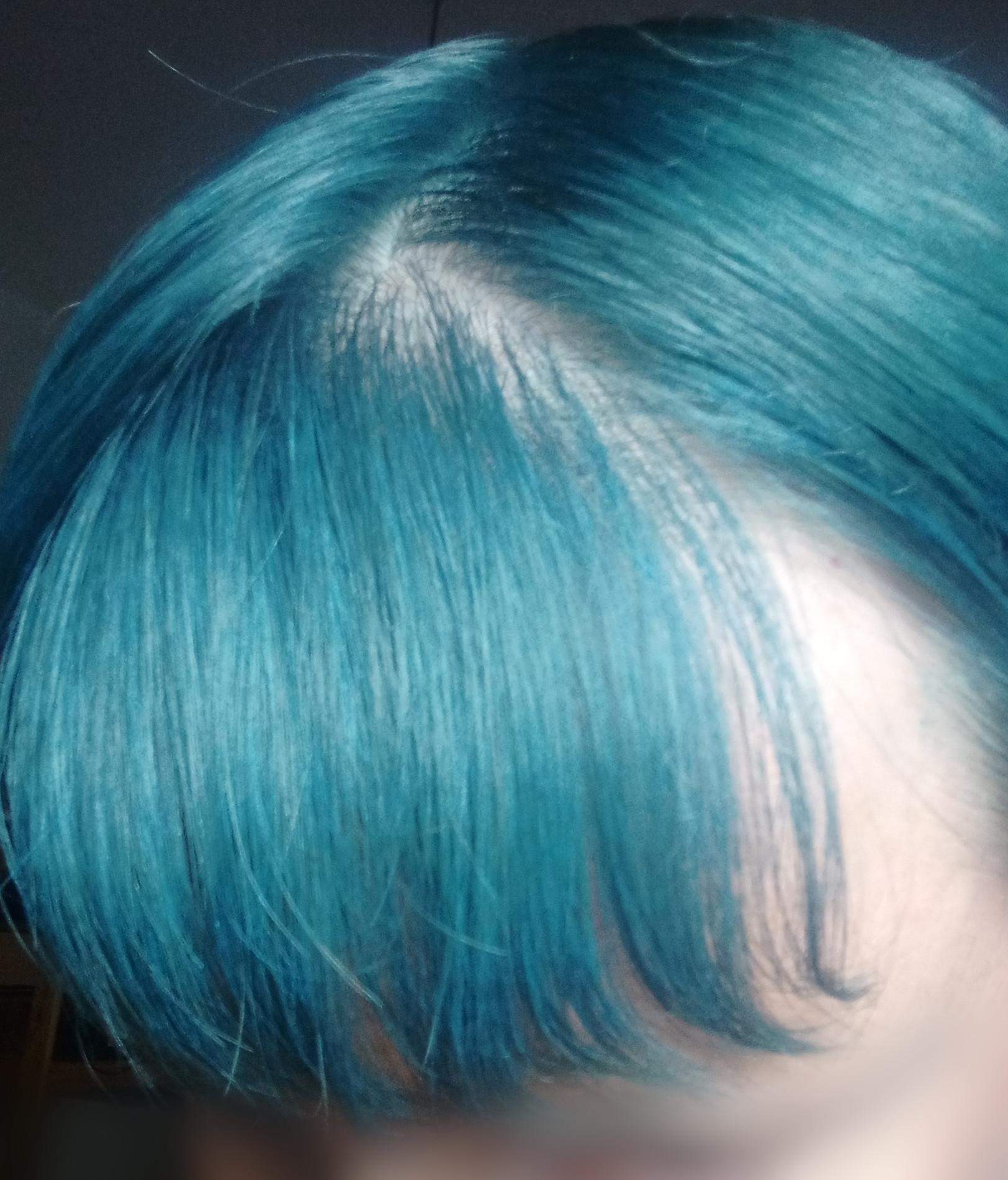 Soll ich meine Haare grün/blau färben? (Entscheidung, Haare färben ...