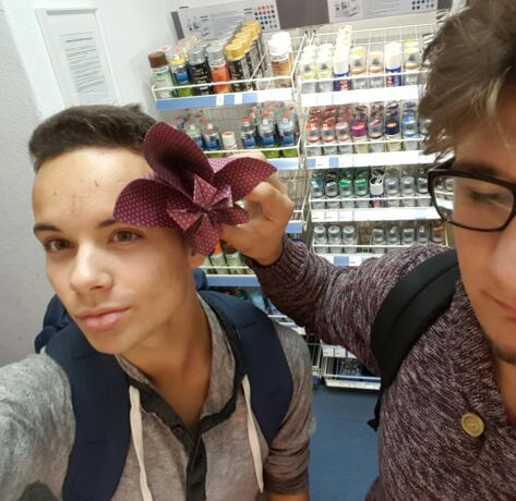 (Ich bin der Junge links) - (Haare, Junge, Aussehen)