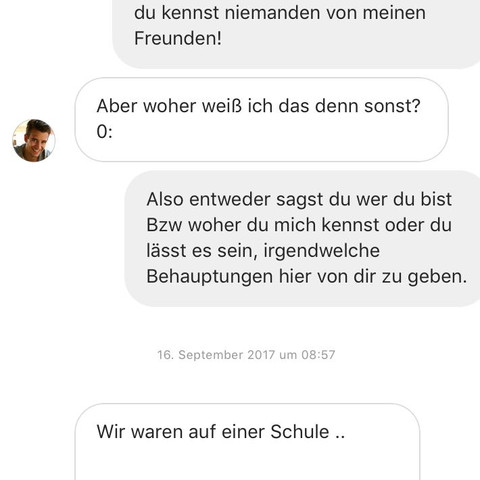 Der Chat und das letzte. Ich habe nicht geantwortet - (Freundschaft, Angst, Liebe und Beziehung)