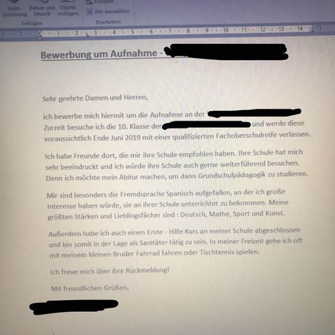 Sollte Ist Was An Meiner Bewerbung Andern Schule Ausbildung Und Studium Tipps