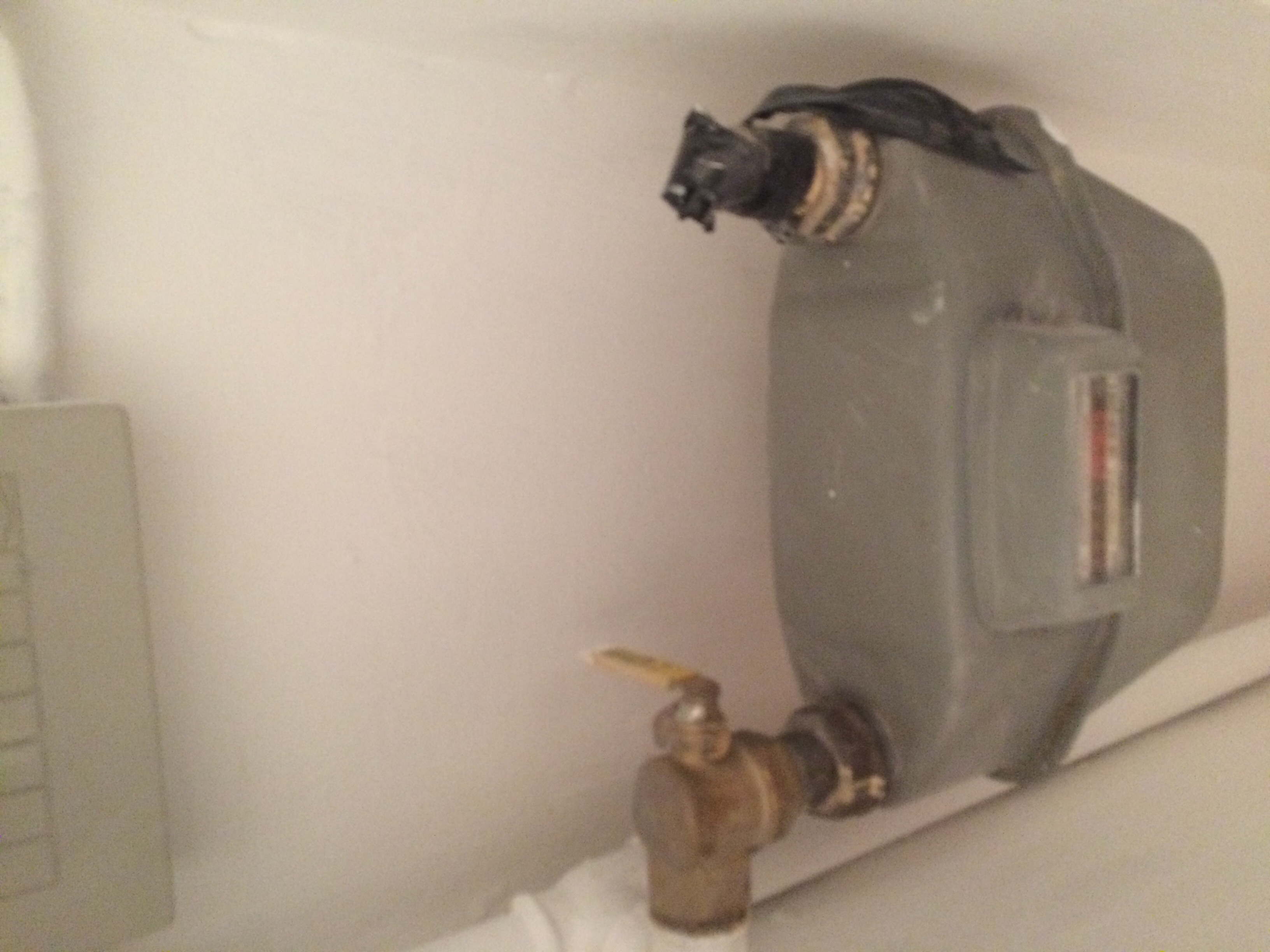 Sollte so ein ordnungsgemäß gesperrter Gaszähler aussehen? (Wohnung