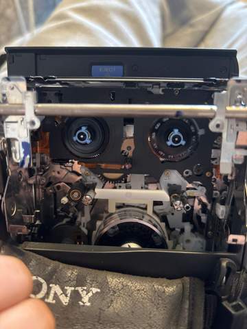 Sony VHS Fehlermeldung? (Technik, Video, Kamera)