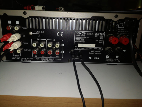 Sound Anlage Denon Mit Orion Fernseher Verbinden Computer Technik Technologie