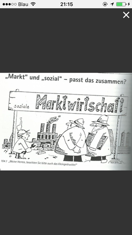 Sozial Marktwirtschaft Karikatur - (Karikatur, Sozial Marktwirtschaft)
