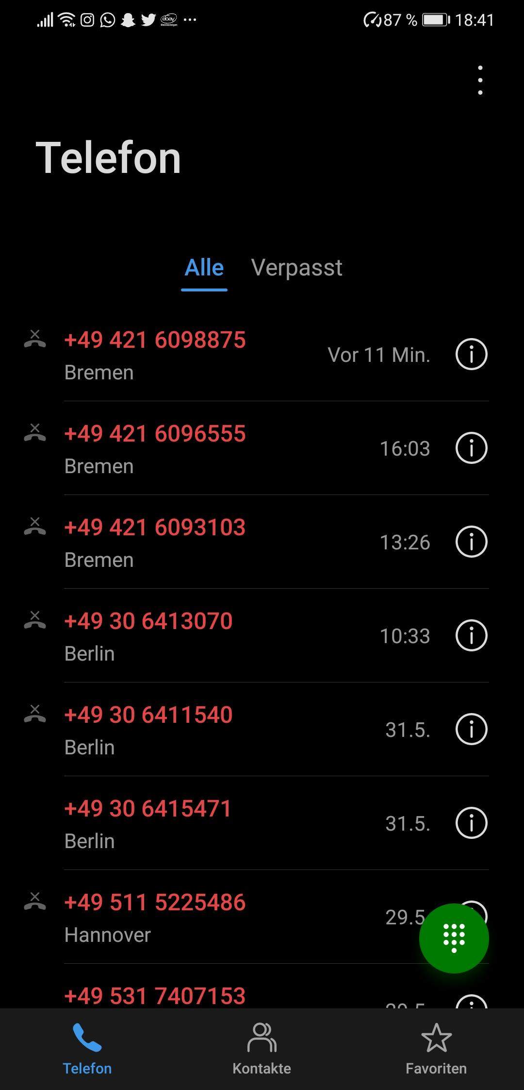 Spam Anrufe? (Smartphone, Telefon)