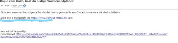 Spam Email im gmx Postfach von Senderadresse "root@localhost"?