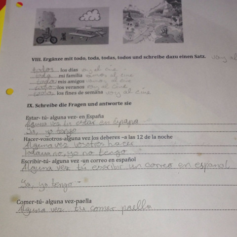 Die untere Aufgabe - (Schule, Arbeit, Lehrer)