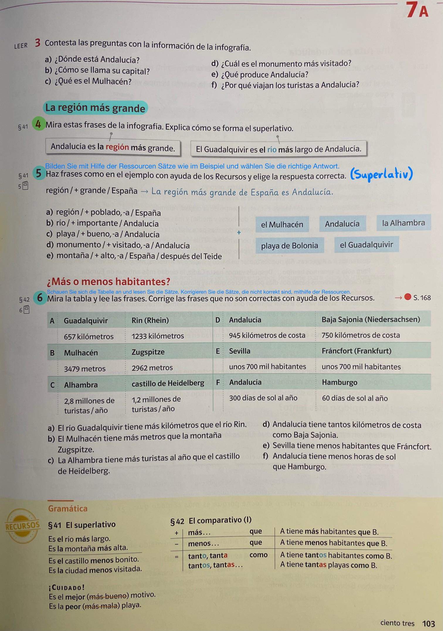 [Spanisch] Superlativ richtig bilden? (Sprache, Lernen, Grammatik)