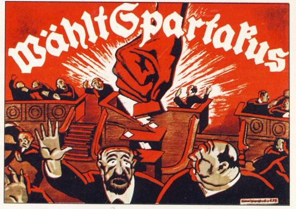 Spartakus Plakat