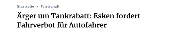 Saskia Esken (SPD) fordert ein Sonntagsfahrverbot, was denkt ihr?