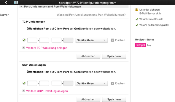 Rein Auftreten Nickel telekom router port freischalten Unbequemlichkeit ...