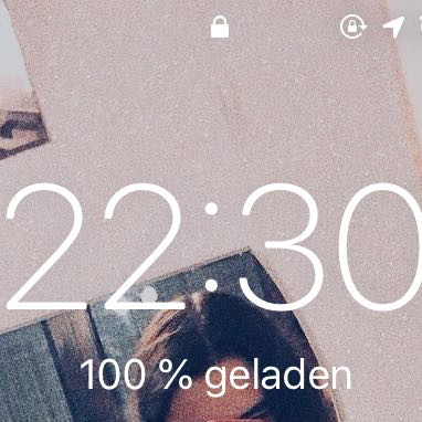 Sperrbildschirm Akkuanzeige Technik Handy Technologie