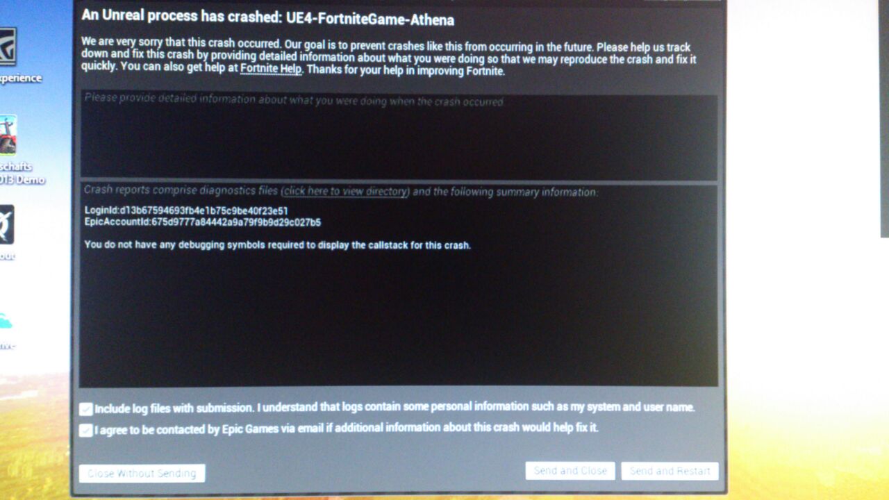 Fix Fortnite Error An Unreal Process Crashed Ue4 Fortnitegame I 2 - spiele sturzen immer ab auf windows 10 computer solved an unreal process has crashed ue4 fortnitegame
