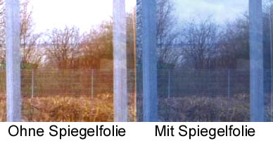 Fenster spiegel folie Fenster spiegel folie