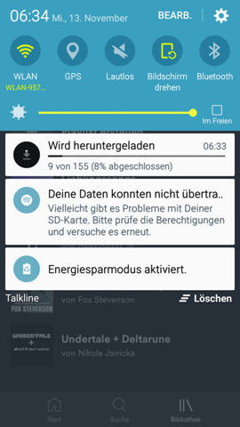 Spotify Daten Konnen Nicht Ubertragen Werden Was Kann Ich Dagegen Tun Technik Musik Handy
